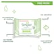 image 3 of Simple Kind To Skin Cleansing Face Wipes 7 Pack