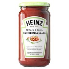FREE SAMPLE - Heinz Tomato & Basil Margherita Sauce 490g