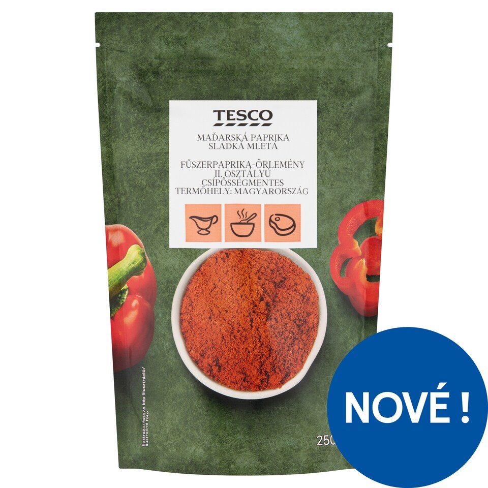 Tesco Maďarská paprika sladká mletá 250g