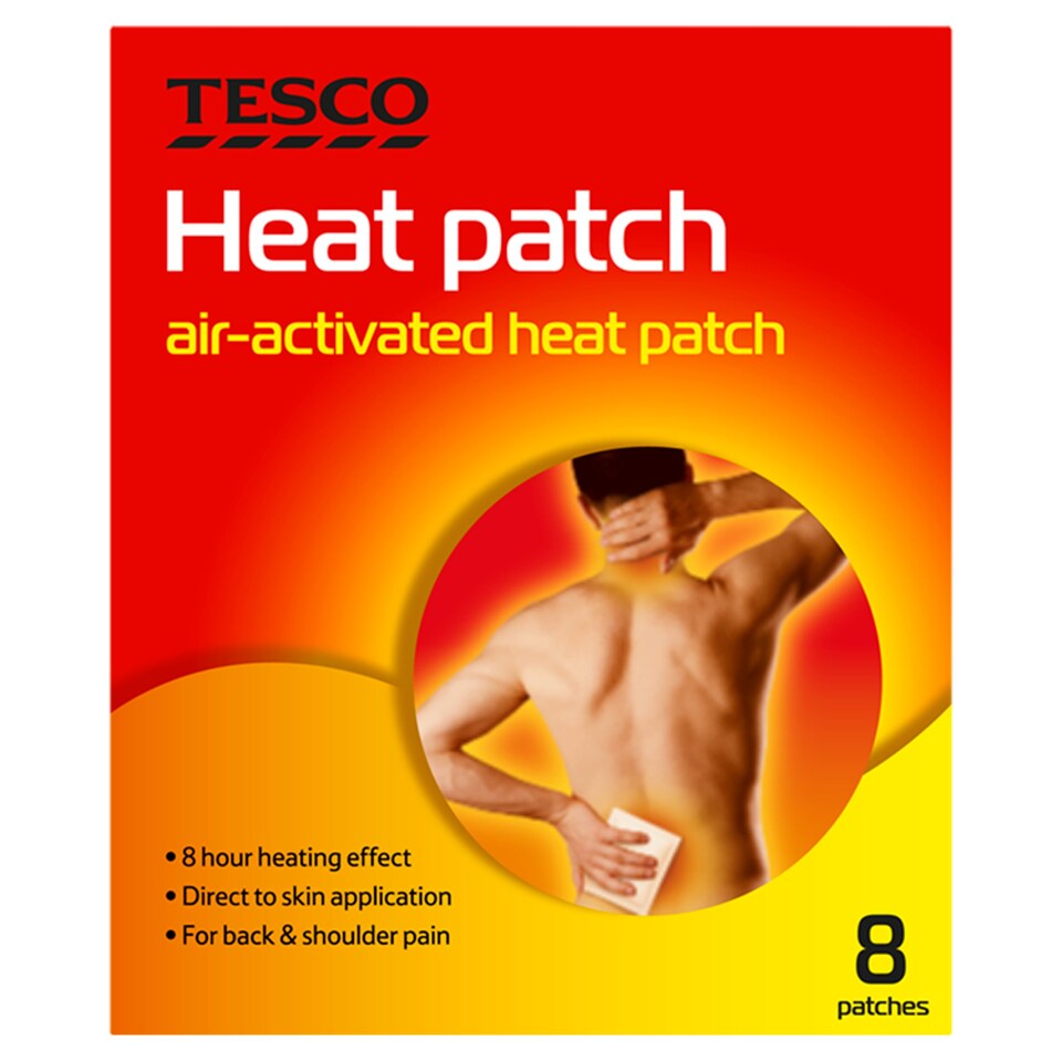 Tesco Health Air-Activated Heat Patches 8s
