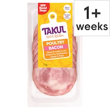 Takul Halal Kitchen Poultry Bacon 75g
