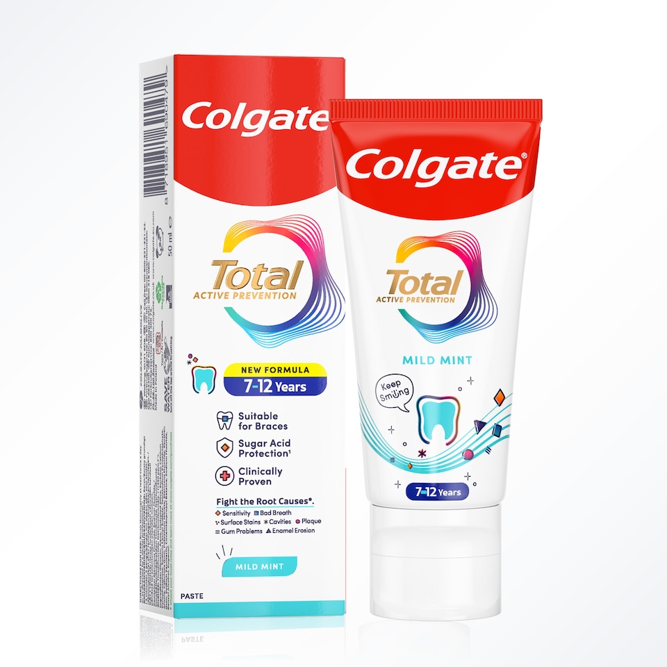 image 1 of Colgate Total Active Prevention Junior 7-12 Toothpaste {size}