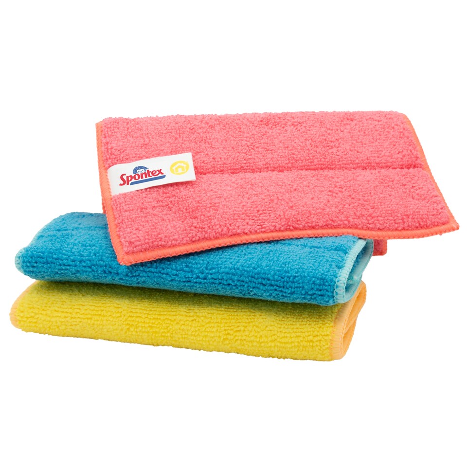 image 1 of Spontex Microfibre Pads 3 Pack
