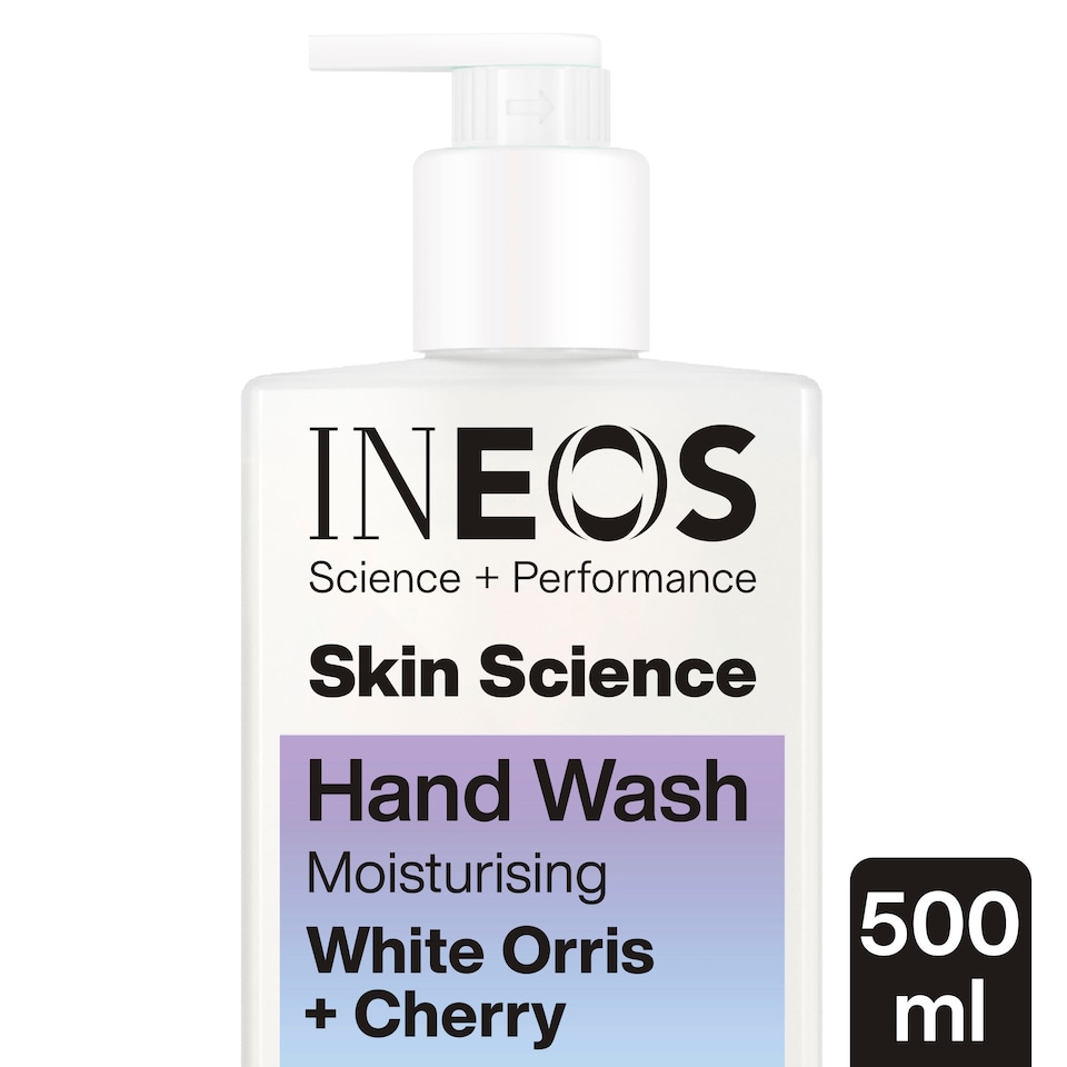 image 1 of INEOS Skin Science White Orris + Cherry Hand Wash 500ml