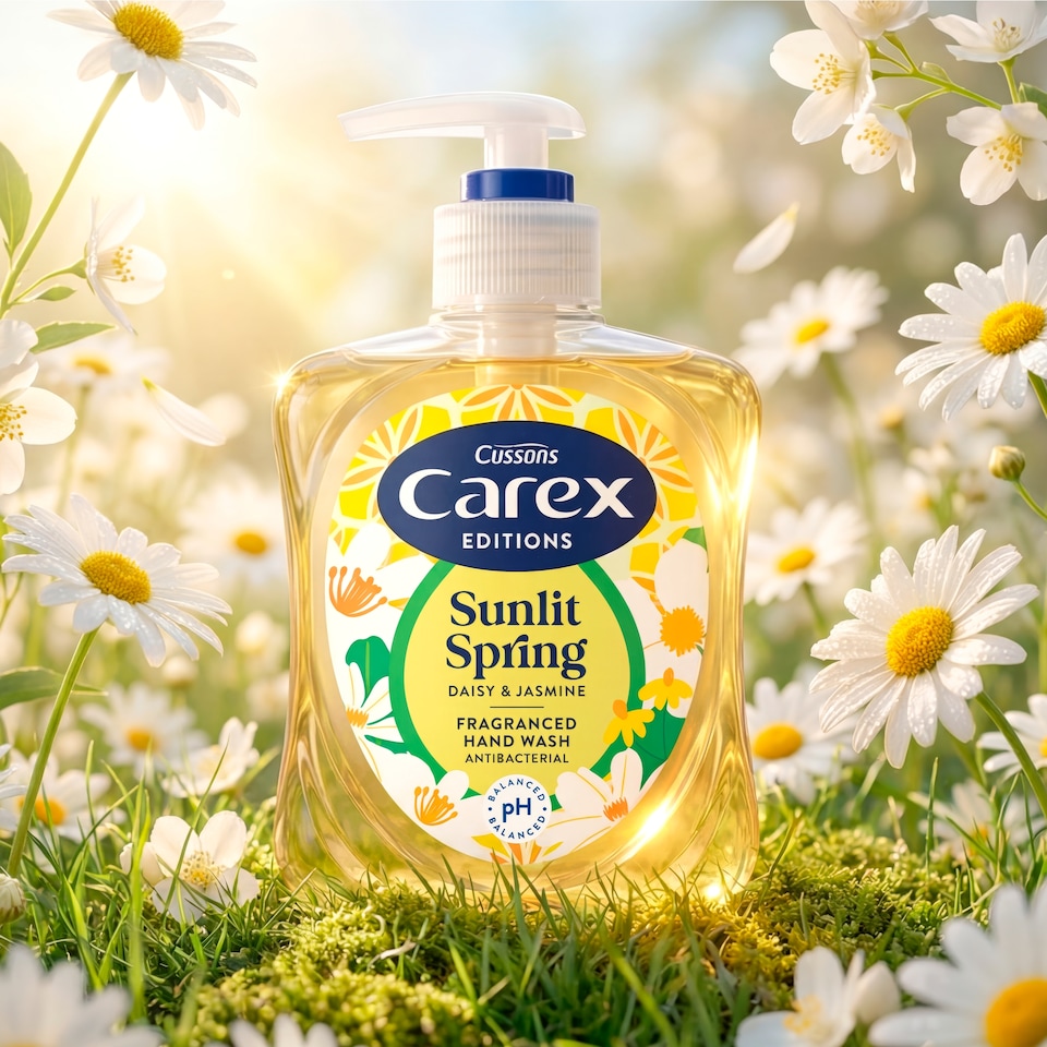 image 1 of CAREX EDITIONS SUNLIT SPRING DAISY & JASMINE HANDWASH 250ML