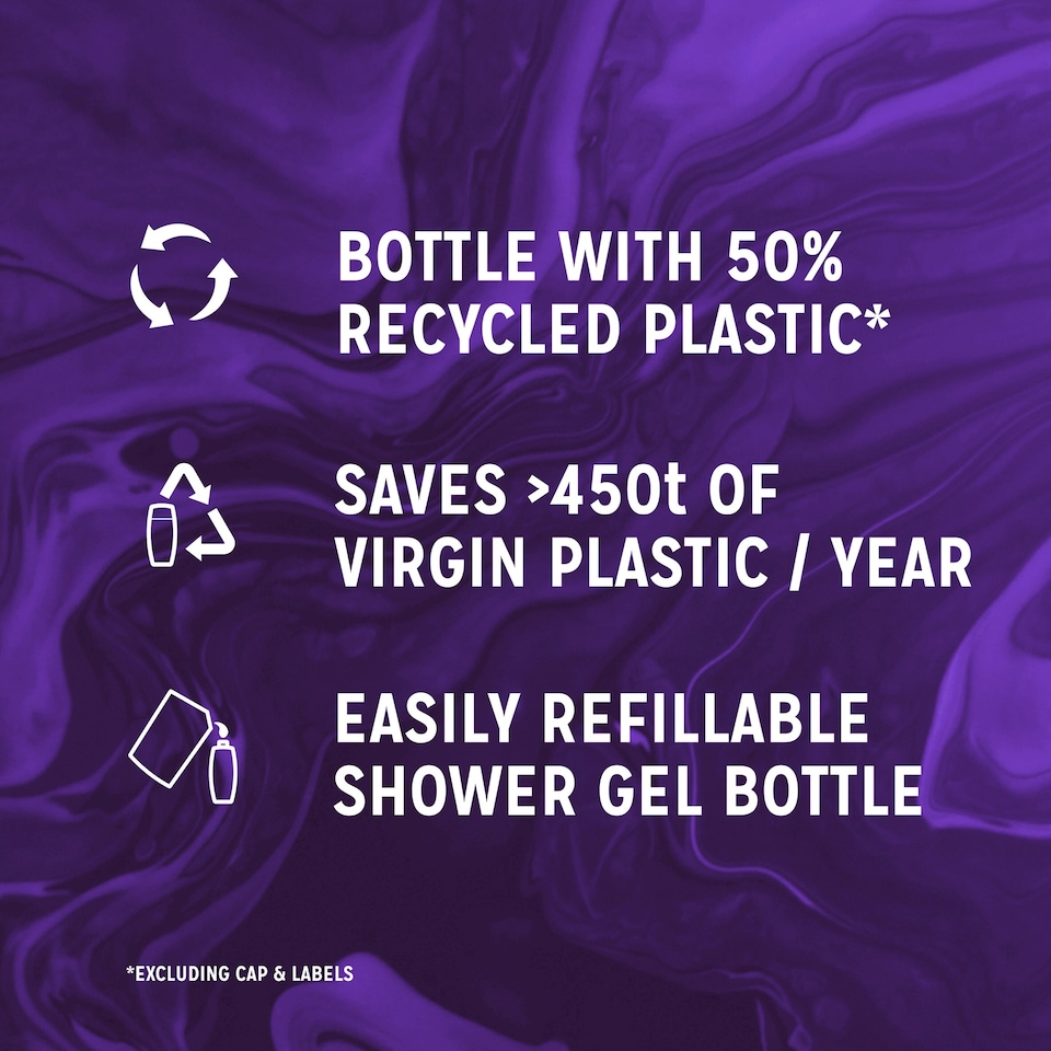 image 1 of Radox Lavender Feel Relaxed Shower Gel Body Wash 225ml