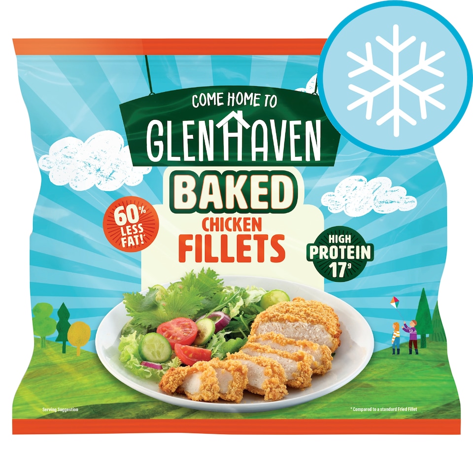 image 1 of Glenhaven Baked Chicken Fillets 400g
