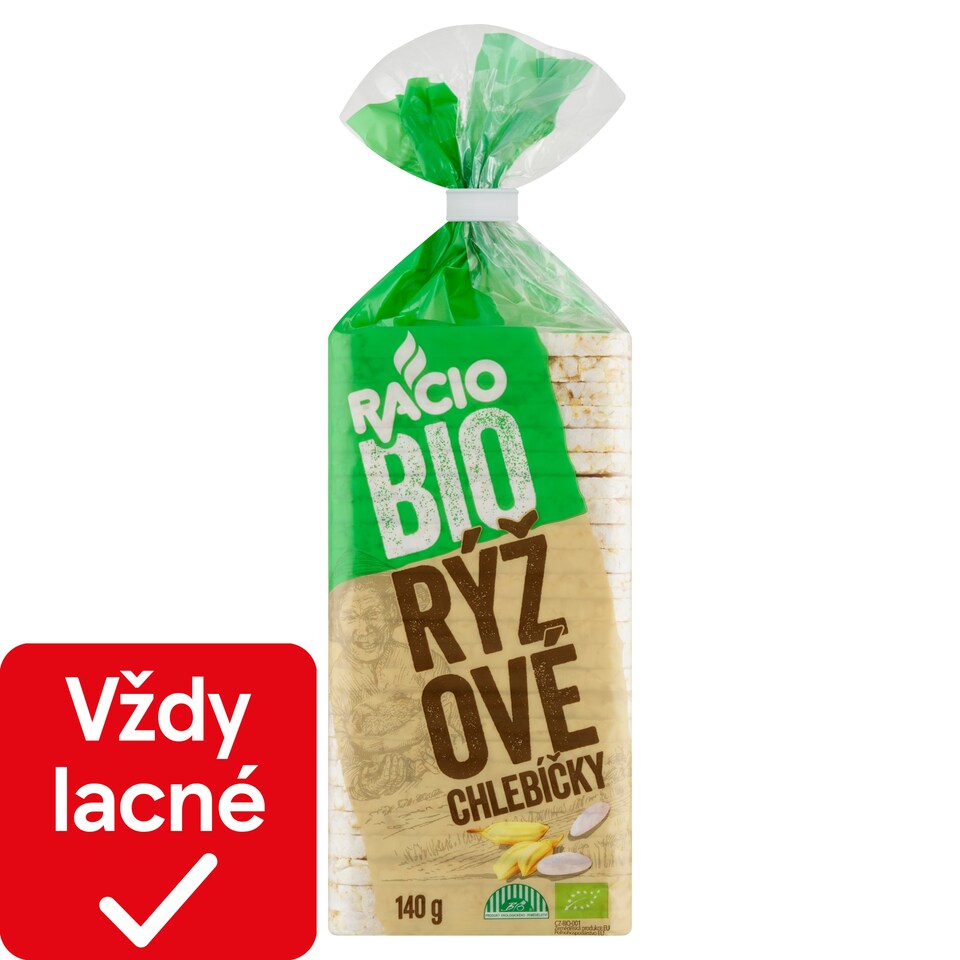 obrázok 1 z Racio Bio ryžové chlebíčky 140 g