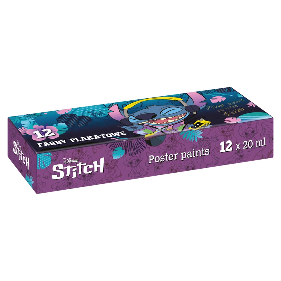 Disney Stitch poszter festék 12 x 20 ml  1. kép