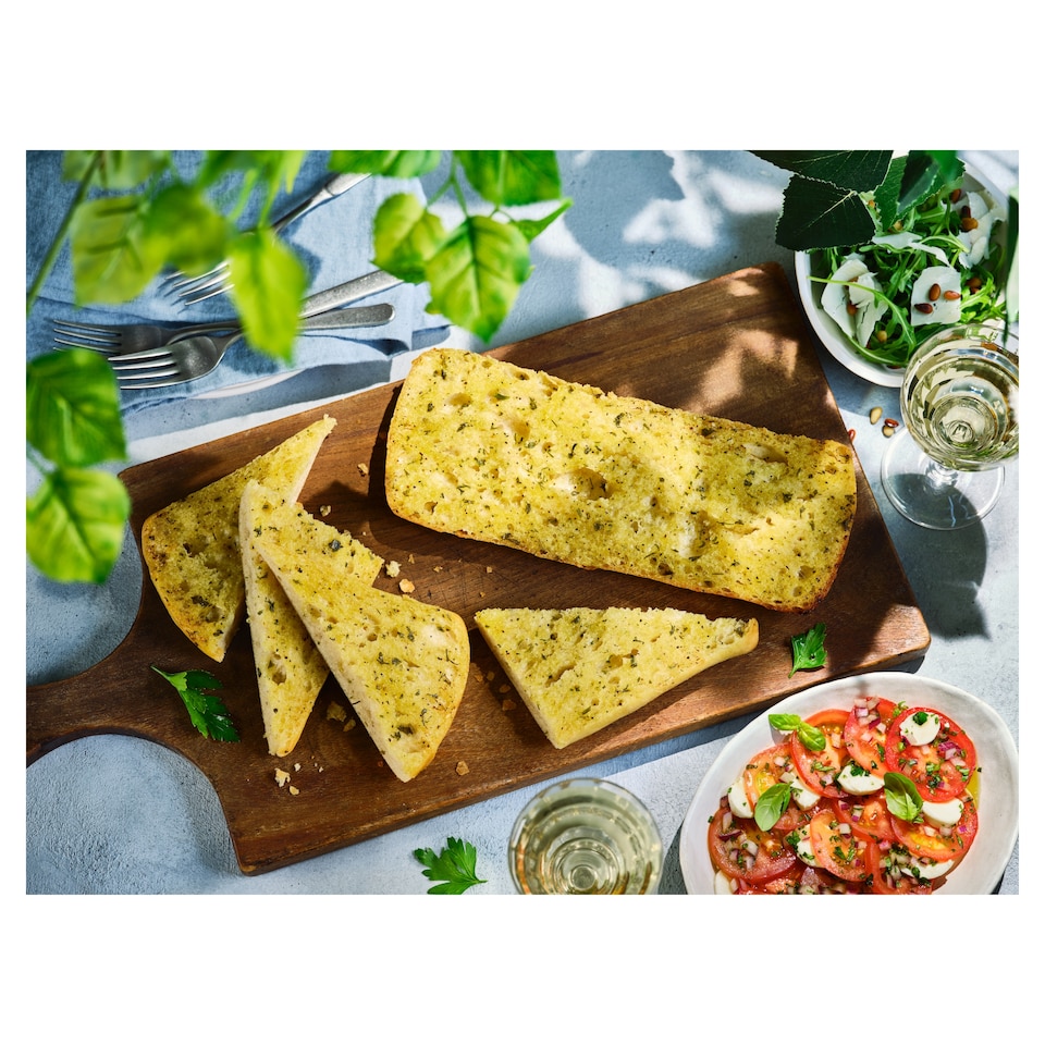 image 1 of Tesco Finest Garlic & Parsley Ciabatta 255G