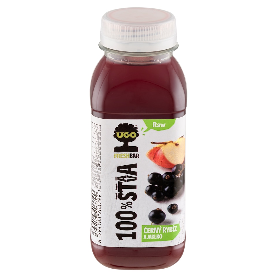 obrázok 1 z Ugo 100% šťava z jabĺk a čiernych ríbezlí 250 ml