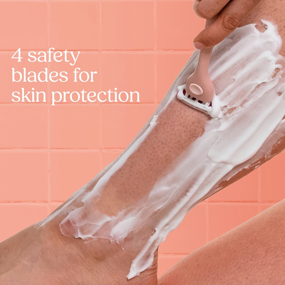 image 1 of Wilkinson Sword Intuition Quattro Women's Razor Blade Refills x 3