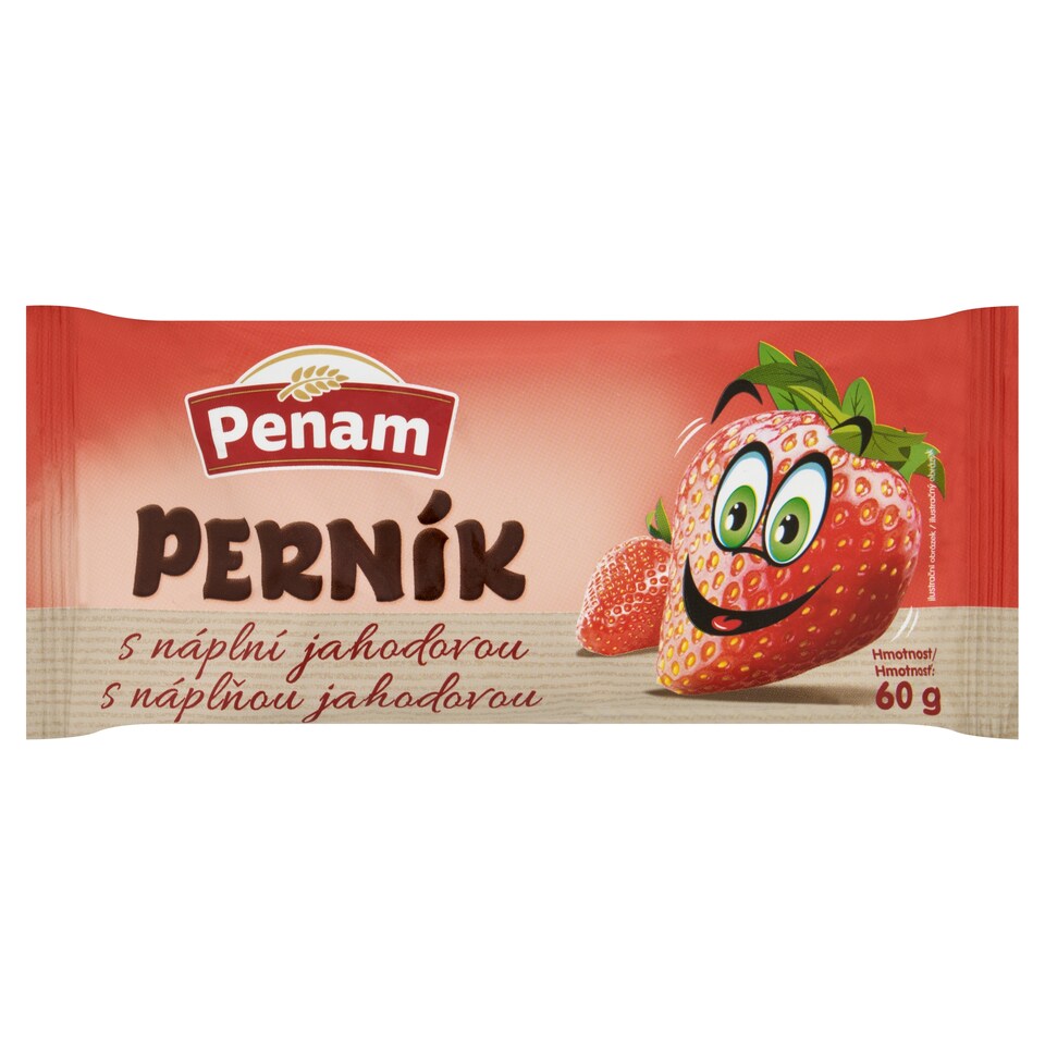 obrázok 1 z Penam Perník s náplňou jahodovou 60 g