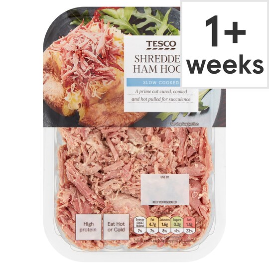 Tesco Shredded Ham Hock 180G Tesco Groceries