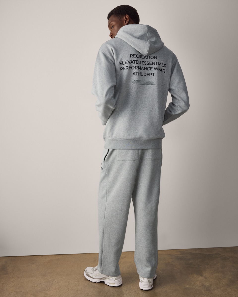 image 1 of F&F Active Cotton Rich Recreation Joggers in Grey