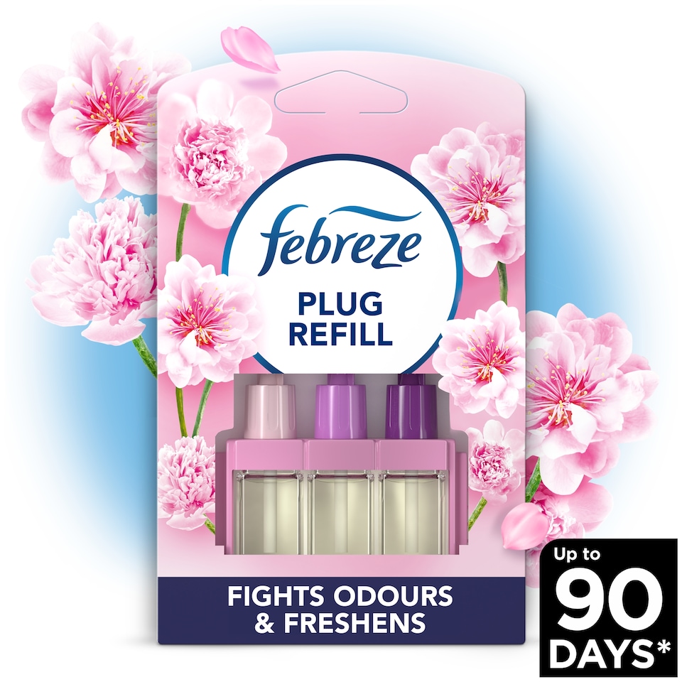 image 1 of Febreze 3Volution Plug-In Air Freshener Refill - Blossom & Breeze 20ml