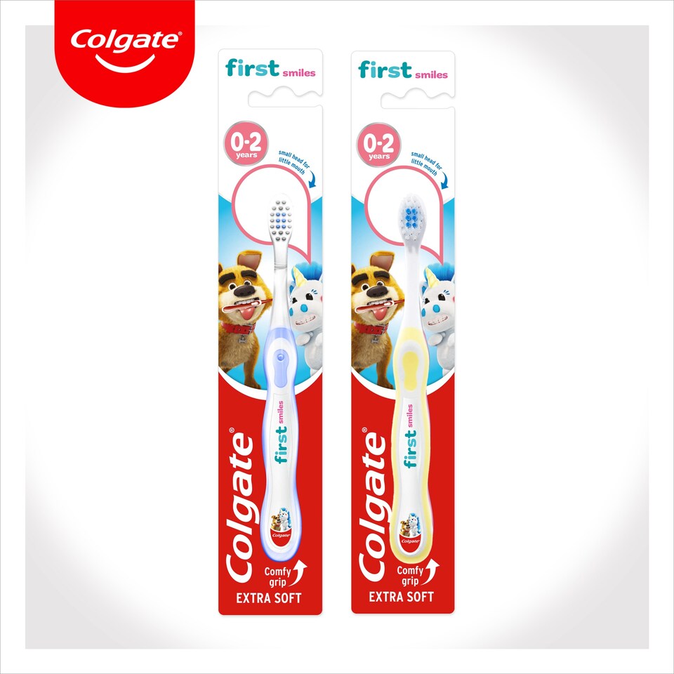 image 1 of Colgate Kids Extra Soft Toothbrush 0-3 Years