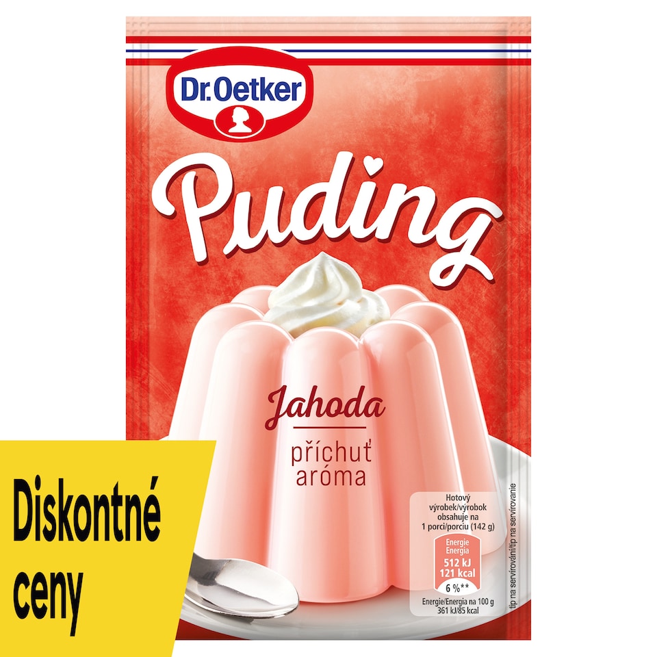 Dr. Oetker Pudding Strawberry Aroma 38 g