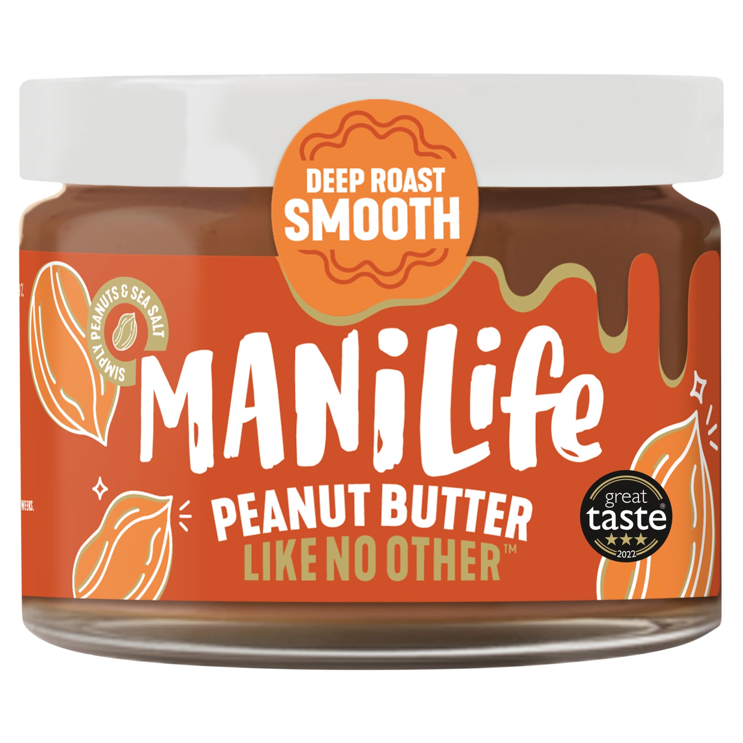 Manilife Deep Roast Smooth Peanut Butter 275g