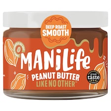 Manilife Deep Roast Smooth Peanut Butter 275g