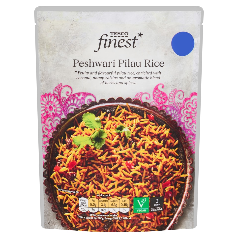 Tesco Finest Peshwari Pilau Rice 250g