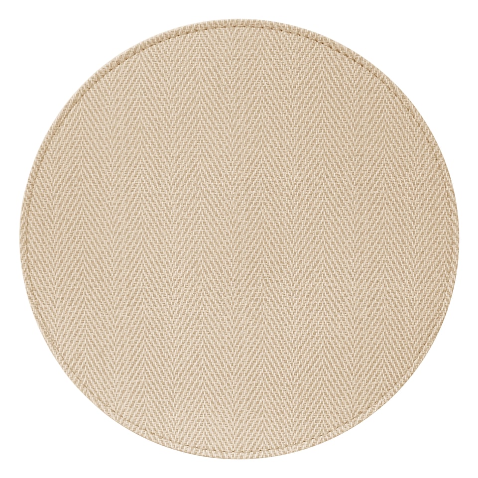 image 1 of F&F Home Herringbone Placemat 4 Pack