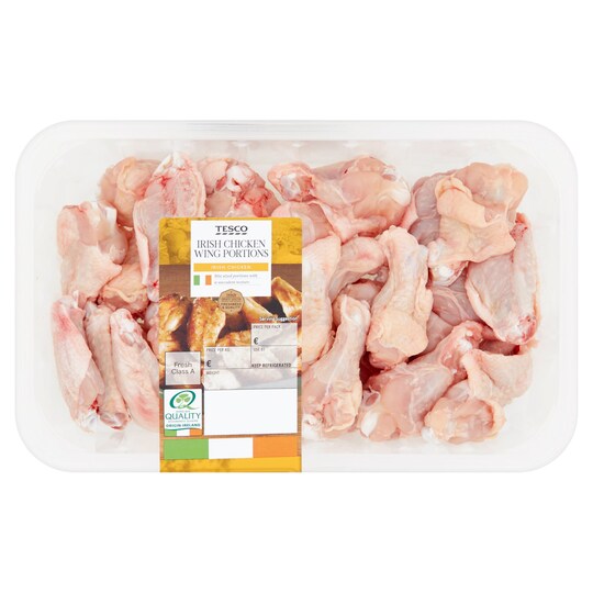 Tesco Mid Prime Chicken Wings 750G Tesco Groceries