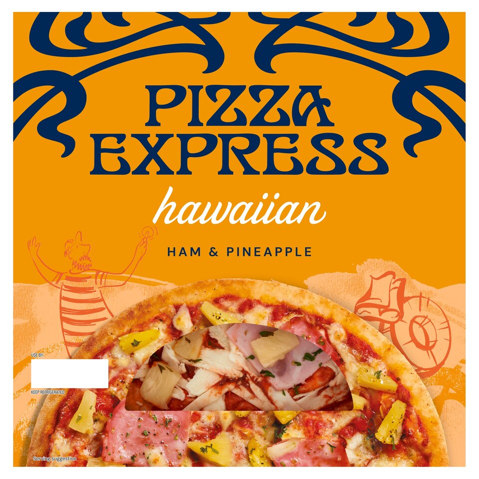 Pizza Express Hawaiian Ham & Pineapple Pizza 267g