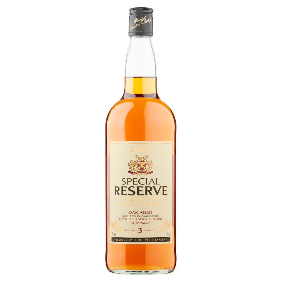 Tesco Special Reserve Scotch Whisky 1L