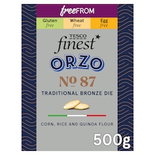Tesco Finest Free From Orzo 500G