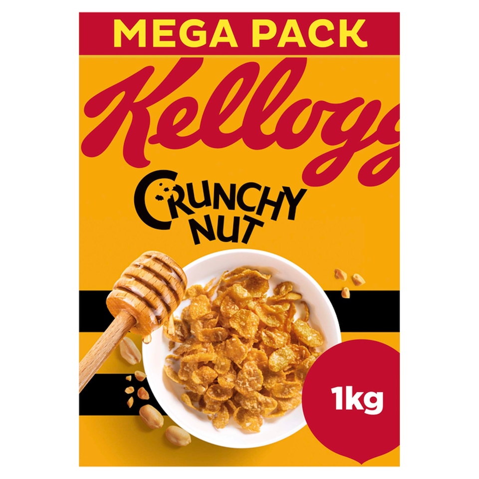image 1 of Kellogg's Crunchy Nut Breakfast Cereal 1kg