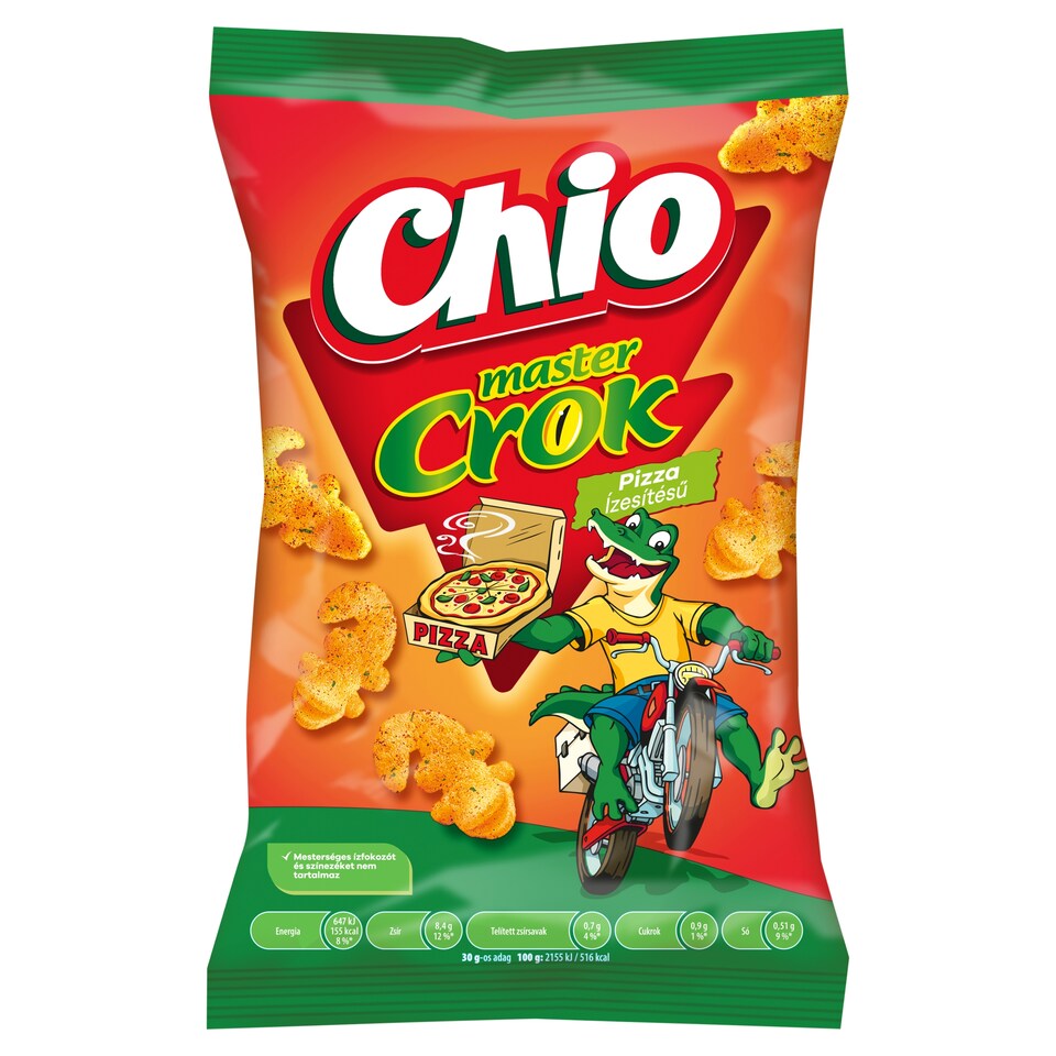 Chio Master Crok Pizza Flavoured Corn Snack 40 g
