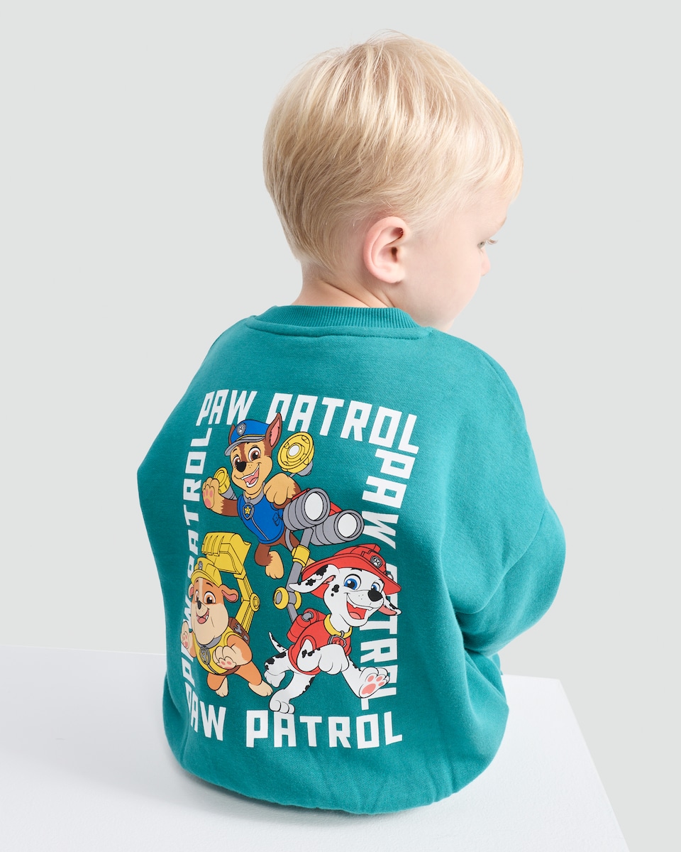 image 1 of Paw Patrol 2-Piece Cotton Rich Sweatshirt and Joggers Set in Green