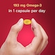 image 4 of Seven Seas Omega-3 Fish Oil High Strength plus Code Liver Oil With Vitamin D 120 Capsules 