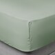 image 2 of Silentnight Green Super Soft Fitted Sheet Double