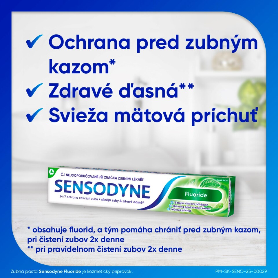 image 1 of Sensodyne Fluoride Toothpaste with Fluoride 75 ml