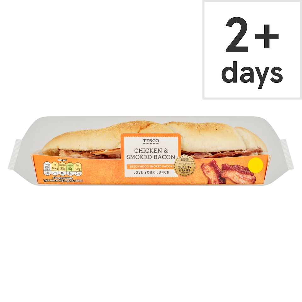 Tesco Chicken & Bacon Sub