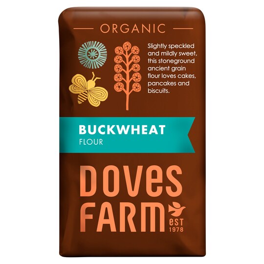 Doves Farm Organic Wholemeal 1Kg Buckwheat Flour Tesco Groceries