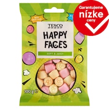 Tesco Želé cukríky s ovocnými príchuťami 100 g