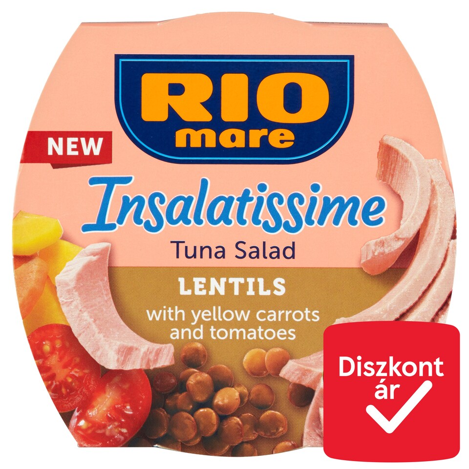 Rio Mare Insalatissime Lentils zöldséges készétel tonhallal 160 g