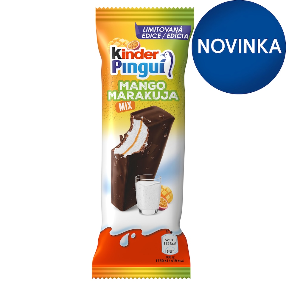 Kinder Pinguí Mango marakuja mix 30 g