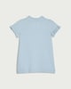 image 2 of F&F Baby Bow Detail Dress in Blue