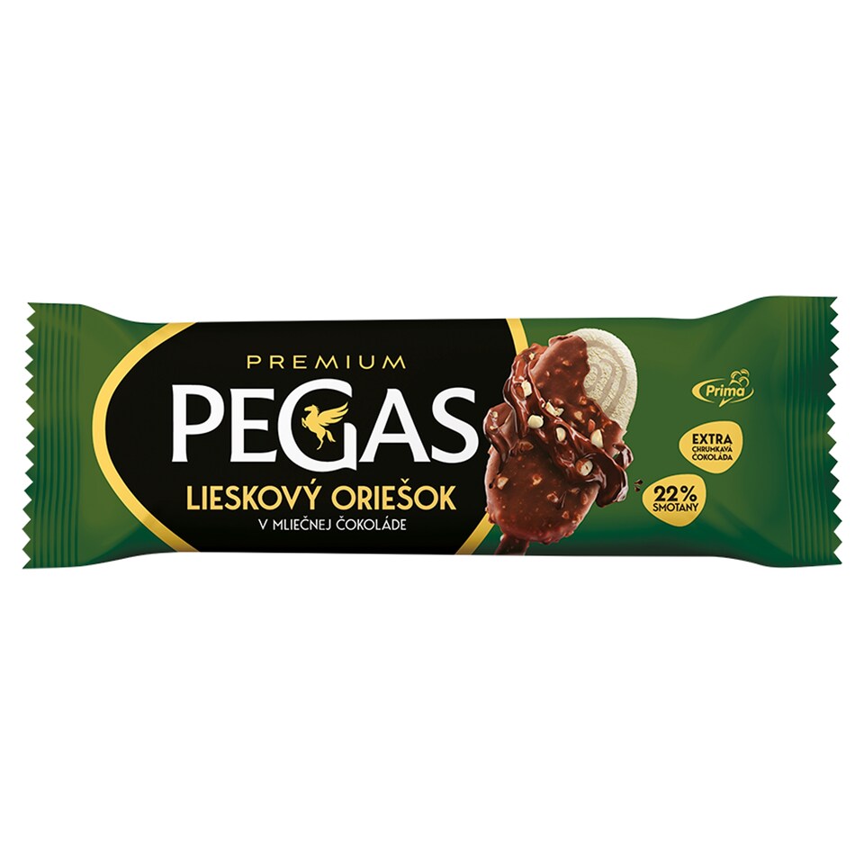 Prima Pegas Premium lieskový oriešok v mliečnej čokoláde 100 ml