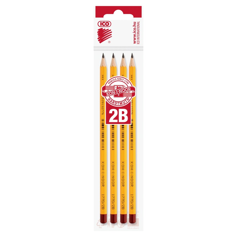 ICO KOH-I-NOOR 2B grafitceruza 4 db