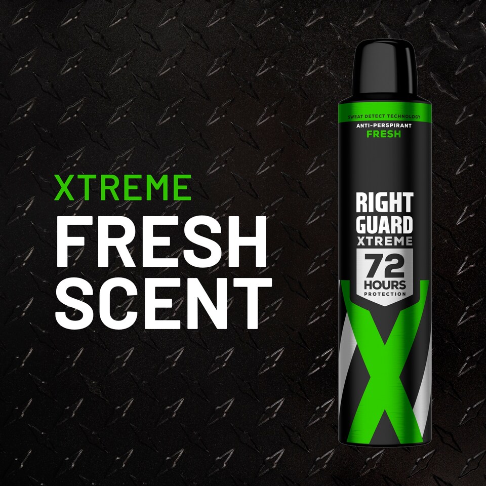 image 1 of Right Guard Xtreme Silver Fresh Blast Antiperspirant Deodorant 150Ml