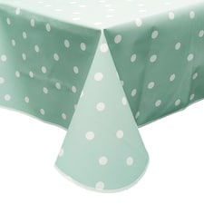 T Green Spot Reusable Table Cover 180X130cm