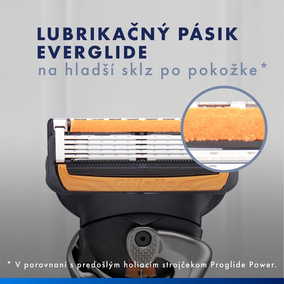 obrázok 1 z Gillette ProGlide Náhradné Holiace Hlavice pre Batériový Holiaci Strojček pre Mužov