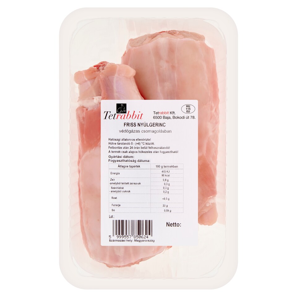 Tetrabbit Fresh Rabbit Loin 750 g