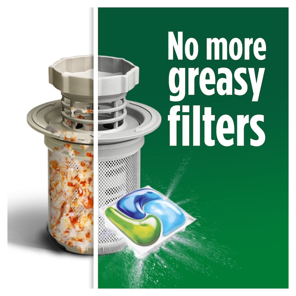 image 1 of Fairy Platinum All In One Original 51 Dishwasher Tablets 760G