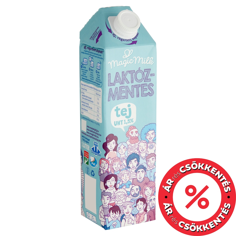Magic Milk Lactose-Free UHT Low-Fat Milk 1,5% 1 l